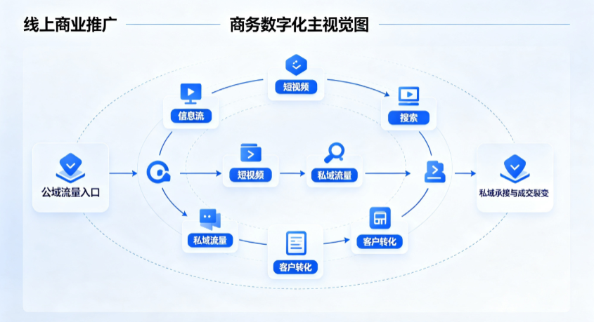 光泽县线上商业推广怎么做？全域流量闭环搭建与低成本转化实战指南